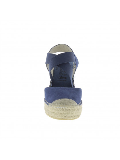 Sandales Nu-pieds Jaunes La Maison De L'Espadrille - Semelle Liège, Taille 38, Style Tongs